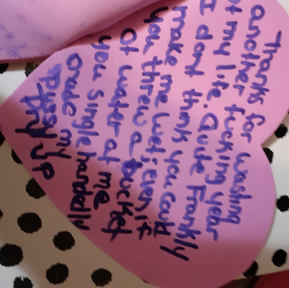 Handmade Valentine's Card - Picture 4 of 5